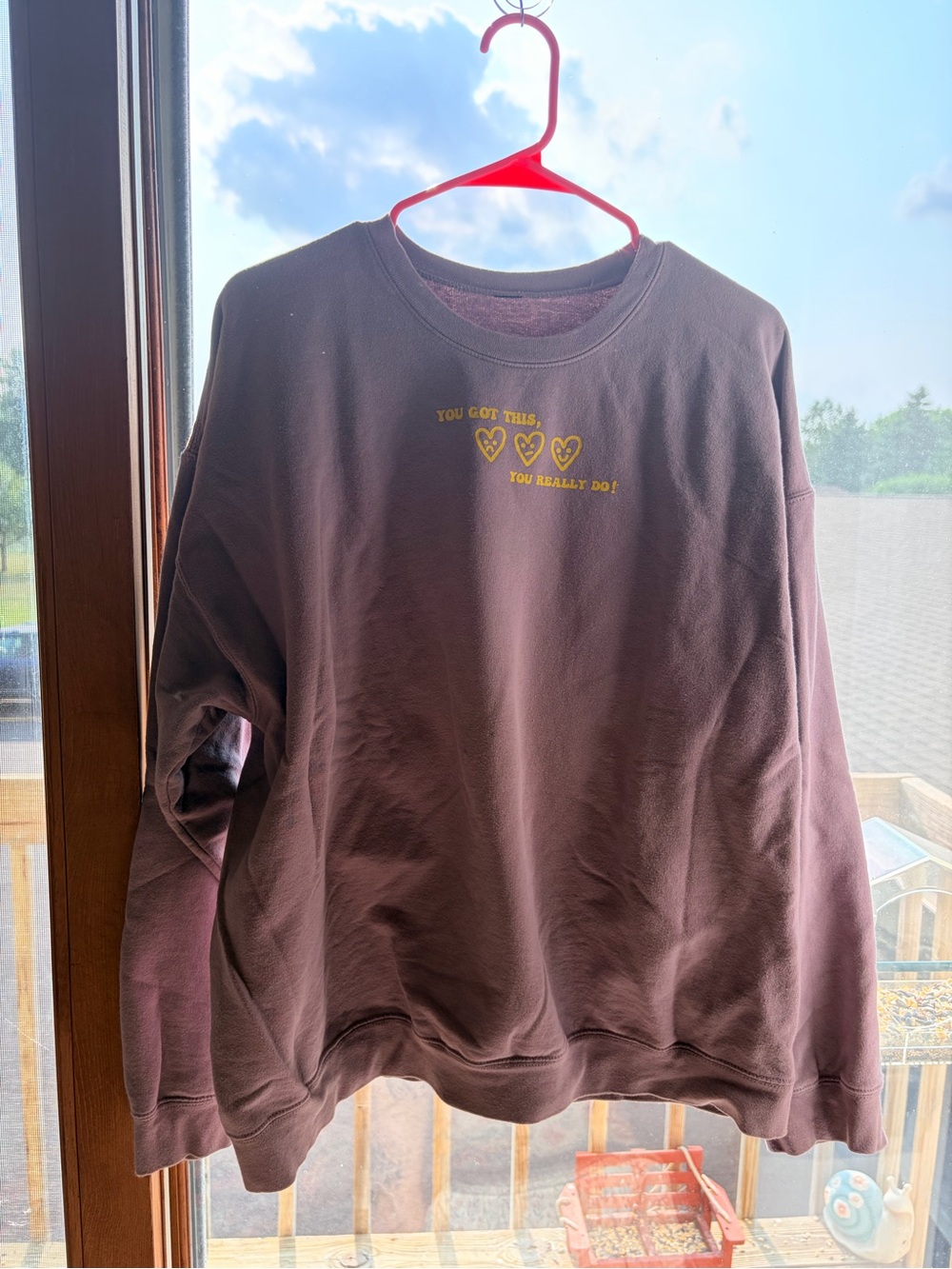 Positive Affirmation Sweatshirt size XL unisex